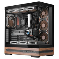 Segotep 甄木 1 木紋面板 ATX (黑色)