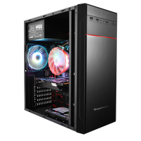 Segotep Knight1 堅果1 ATX (黑色辦公機箱)