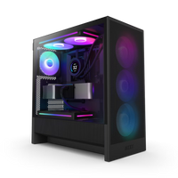 NZXT H5 Flow RGB ATX 機箱 - Black 黑色
