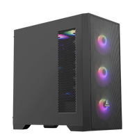 Segotep Aeris CS1 ATX 黑色工作站機箱