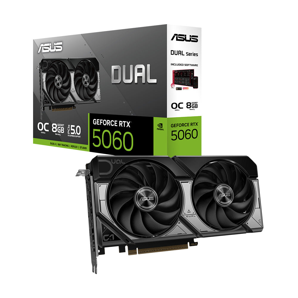 ASUS DUAL GeForce RTX5060 OC 8GB GDDR7 顯示卡