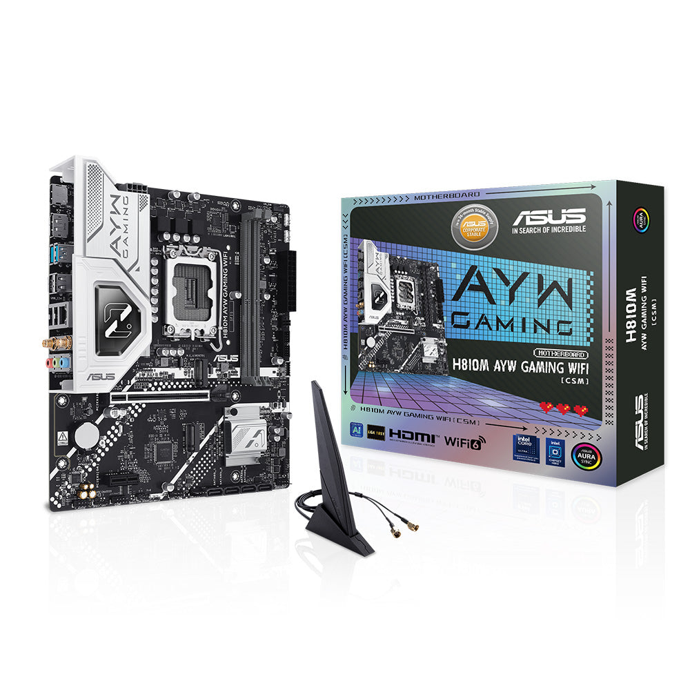 ASUS H810M AYW GAMING WIFI-CSM 主機板(MB-AH8AMW)