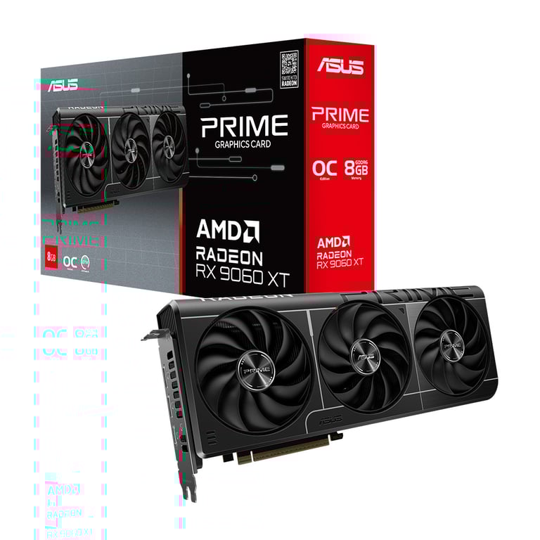 ASUS PRIME AMD Radeon RX9060XT OC 8GB GDDR6 顯示卡