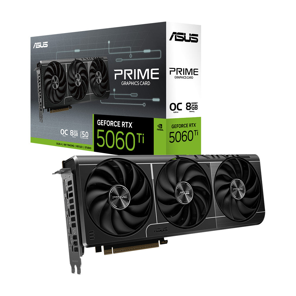 ASUS PRIME GeForce RTX5060Ti 8GB OC Edition GDDR7 顯示卡