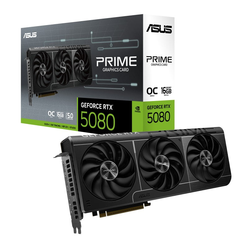 ASUS PRIME GeForce RTX5080 16GB GDDR7 OC Edition 顯示卡