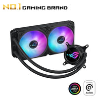 ASUS ROG STRIX LC III 水冷散熱器(黑色-ARGB-240mm)