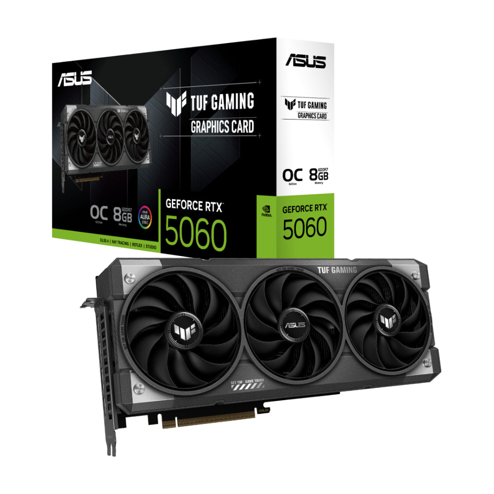 ASUS TUF Gaming GeForce RTX5060 8GB OC Edition GDDR7 顯示卡