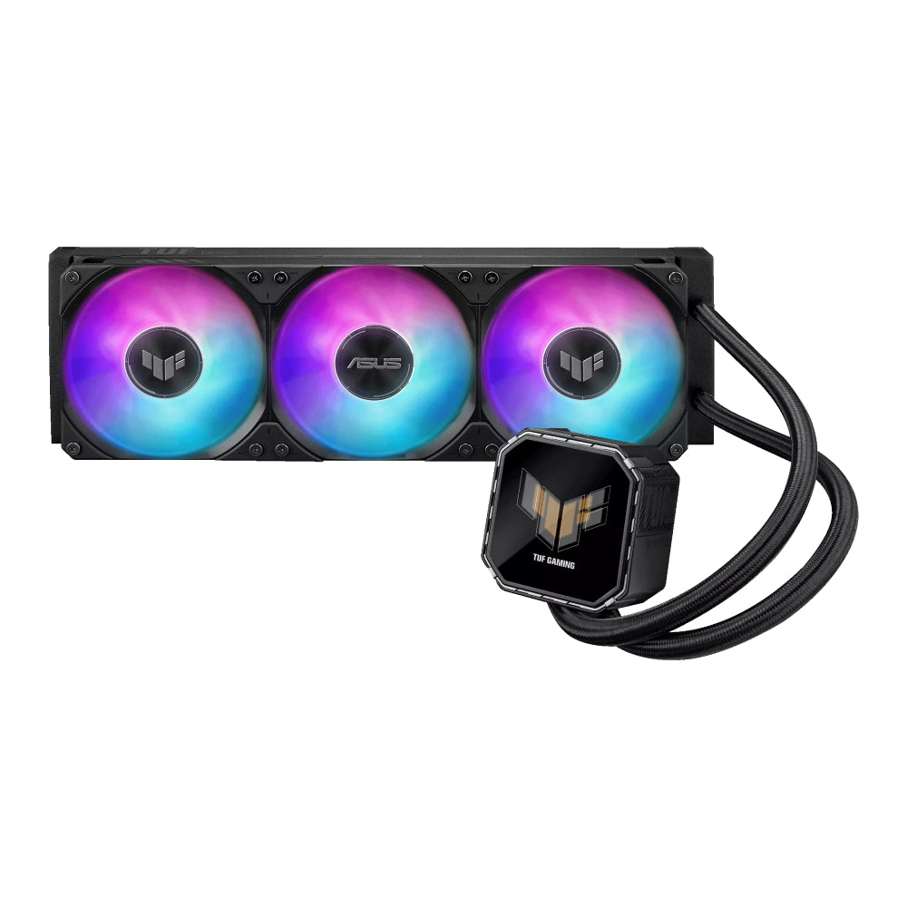 ASUS TUF Gaming LC III 水冷散熱器(黑色-LCD-ARGB-360mm)