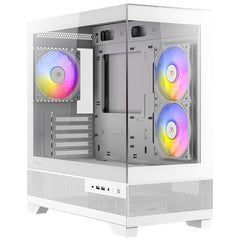 Antec CX500M ARGB Mid-Tower M-ATX Case (White)