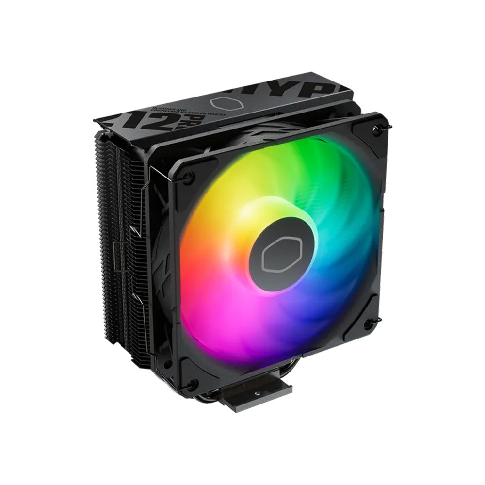 Cooler Master Hyper 212 Pro ARGB 全黑化 四熱管風冷散熱器(ARGB彩光)