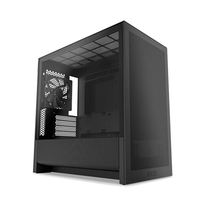 NZXT H3 Flow (2025) micro-ATX Case Black/White