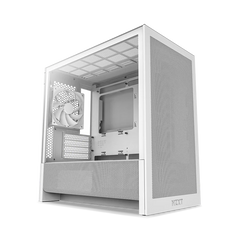 NZXT H3 Flow (2025) micro-ATX Case Black/White