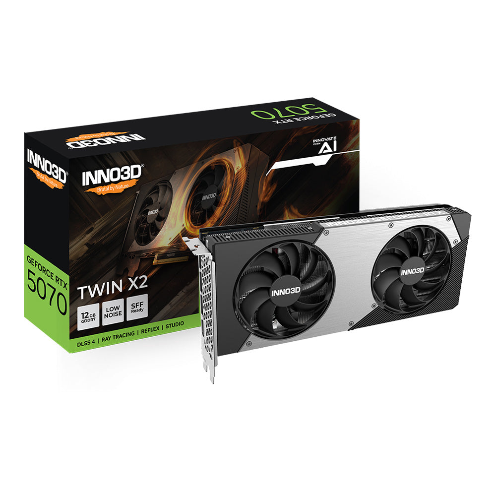 INNO3D GeForce RTX5070 TWIN X2 12GB GDDR7 顯示卡