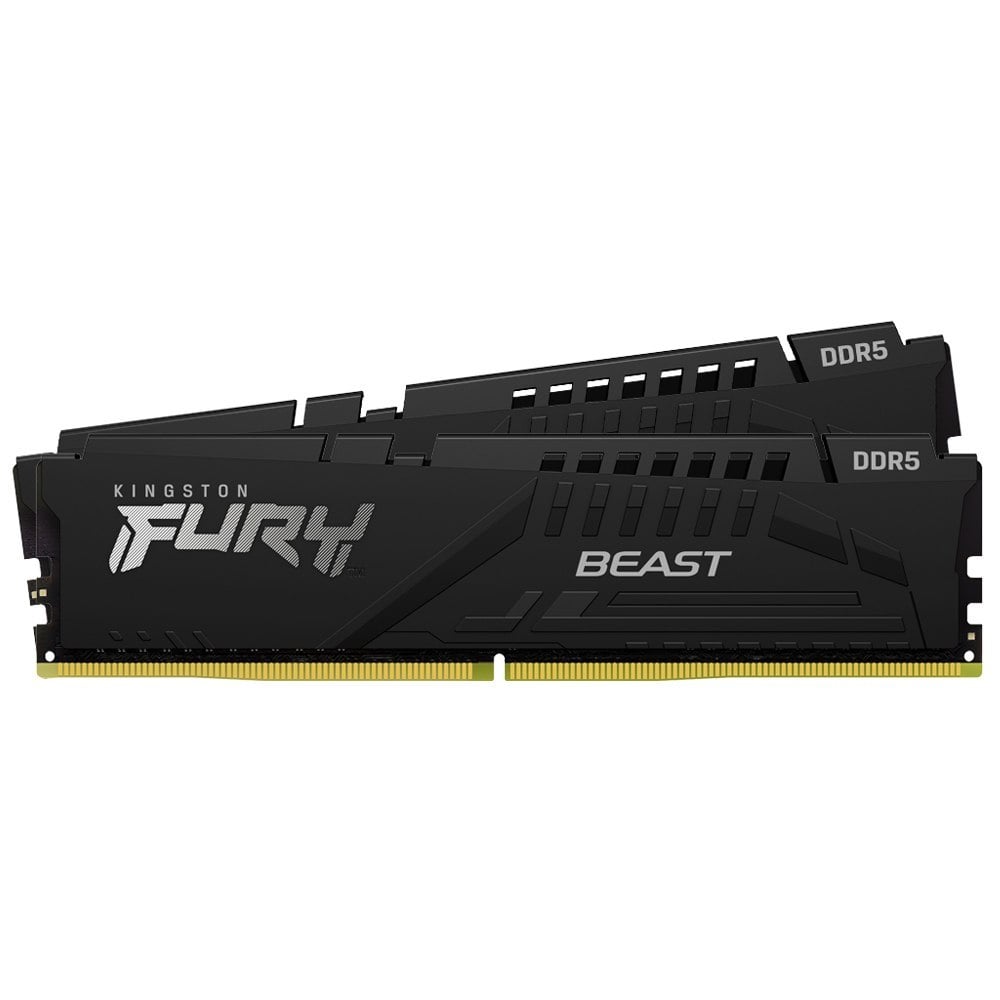 Kingston Fury Beast Black DDR5-6000Mhz 16GB*2 CL30 記憶體(KF560C30BBEK2-32)