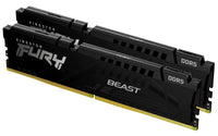 Kingston Fury Beast Black DDR5-6000Mhz 32GB*2 CL30 記憶體(KF560C30BBEK2-64)