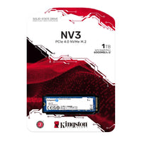 Kingston NV3 3D NAND M.2 PCIe 4.0 x4 NVMe SSD(1000GB)