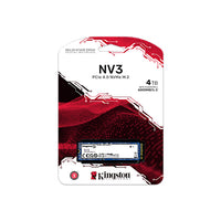 Kingston NV3 3D NAND M.2 PCIe 4.0 x4 NVMe SSD(4000GB)