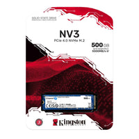 Kingston NV3 3D NAND M.2 PCIe 4.0 x4 NVMe SSD(500GB)