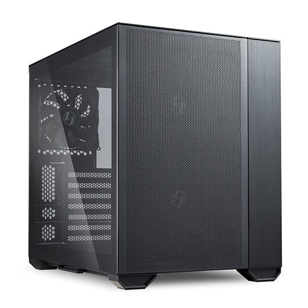 LIAN LI O11 Air Mini Tempered Glass ATX 機箱 - Black