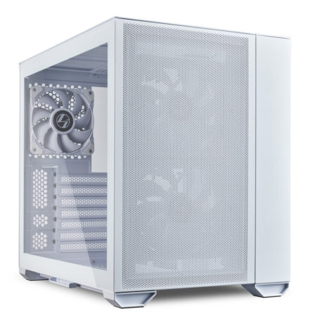 LIAN LI O11 Air Mini Tempered Glass ATX 機箱 - White