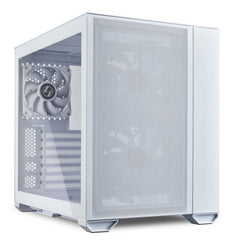 LIAN LI O11 Air Mini Tempered Glass ATX 機箱 - White
