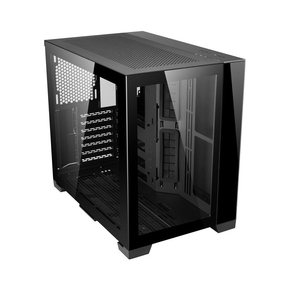 LIAN LI O11 Dynamic Mini Tempered Glass ATX 機箱 - Black
