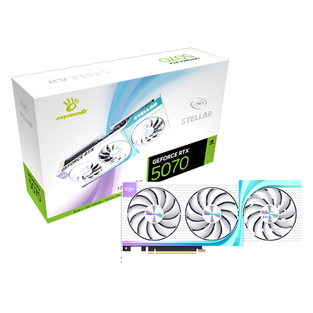 MANLI GeForce RTX5070 STELLAR X3 12GB GDDR7 顯示卡