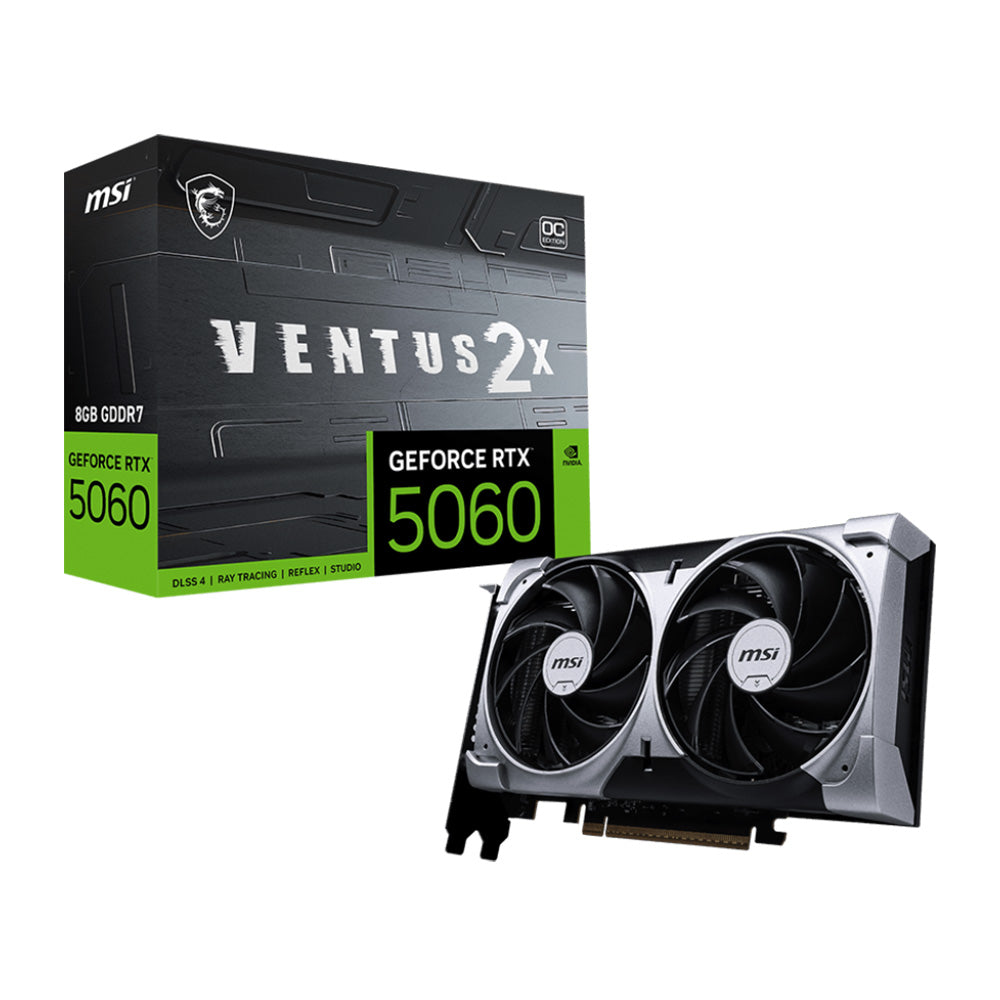 MSI GeForce RTX5060 VENTUS 2X OC 8GB GDDR7 顯示卡