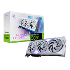 MSI GeForce RTX5080 GAMING TRIO OC WHITE 16GB GDDR7 顯示卡