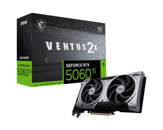 MSI GeForce RTX 5060 Ti VENTUS 2X OC PLUS 16GB GDDR7