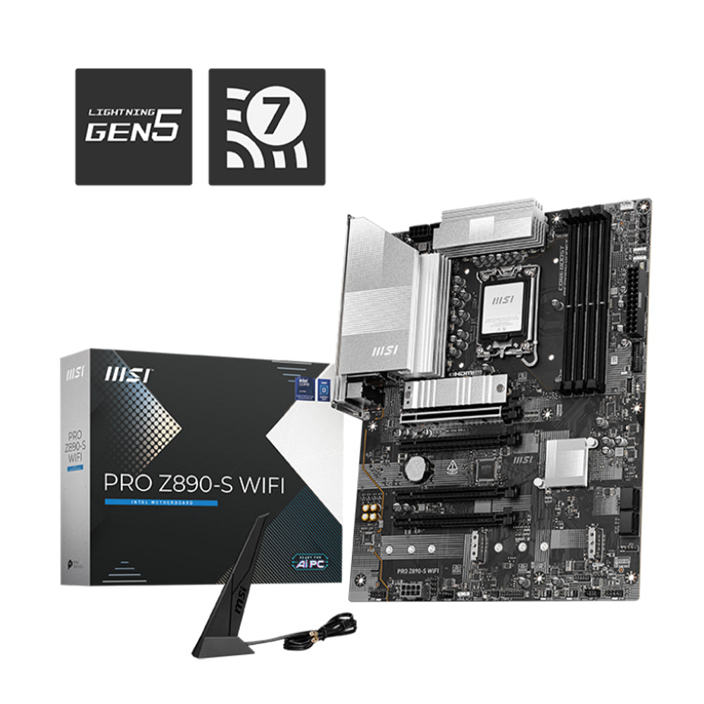 MSI PRO Z890-S WIFI ATX主機板