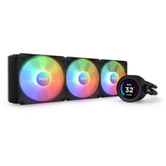 NZXT Kraken Elite 360 RGB 360mm AIO 水冷散熱器(2024)(黑色)