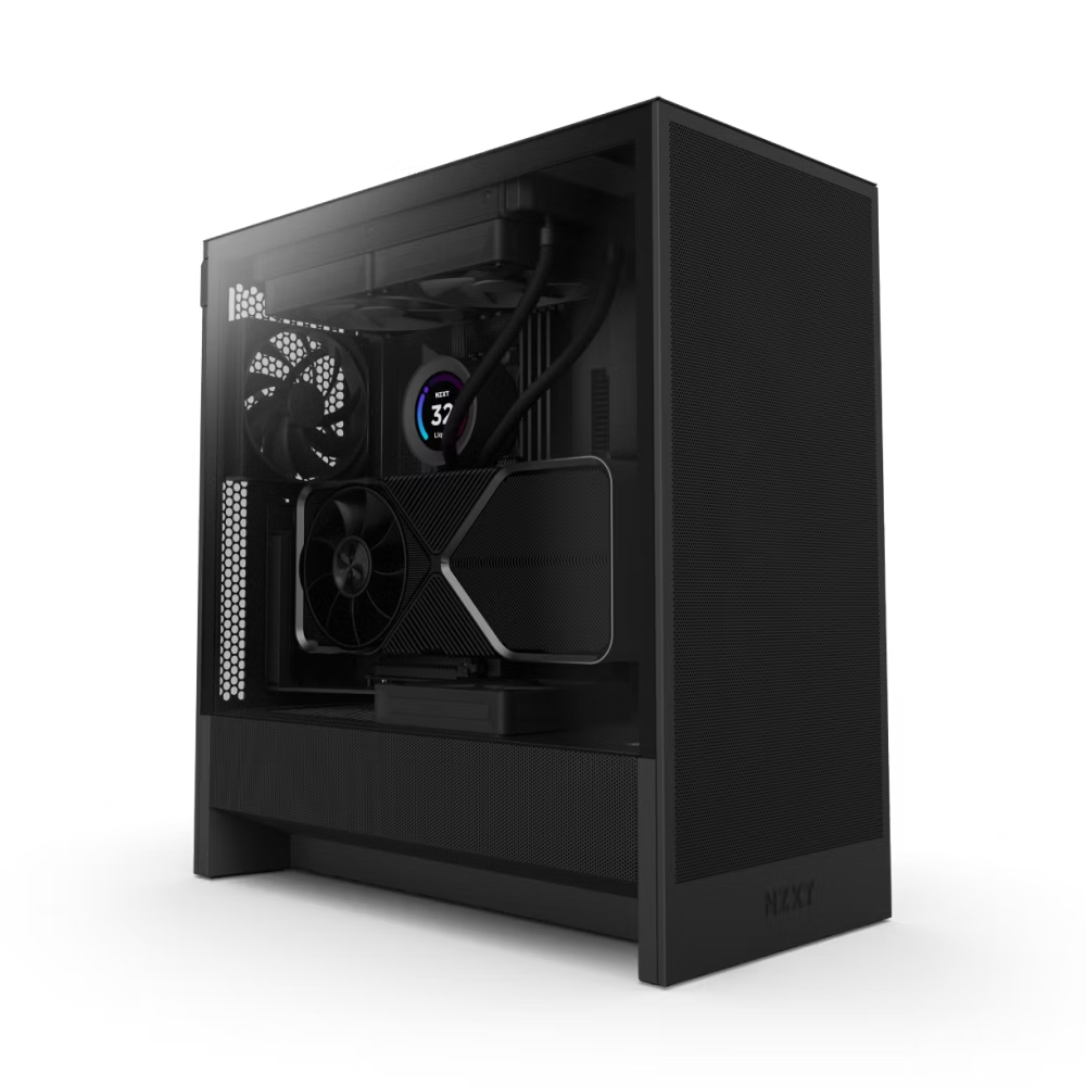 NZXT H5 Flow ATX 機箱 - Black 黑色