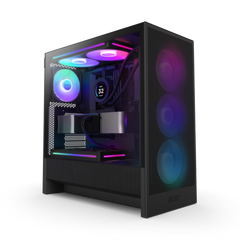 NZXT H5 Flow RGB ATX 機箱 - Black 黑色