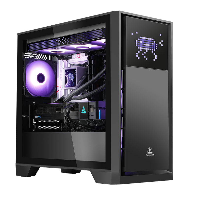 Segotep Nexus PX 次元艙PX MATX (黑色)