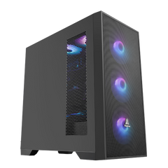 Segotep Aeris CS1 ATX 黑色工作站機箱