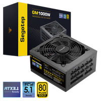 Segotep 鑫谷 1000W GM1000W Power Supply （ATX3.1/PCIe5.1）