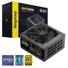 Segotep 鑫谷 1000W GM1000W Power Supply （ATX3.1/PCIe5.1）