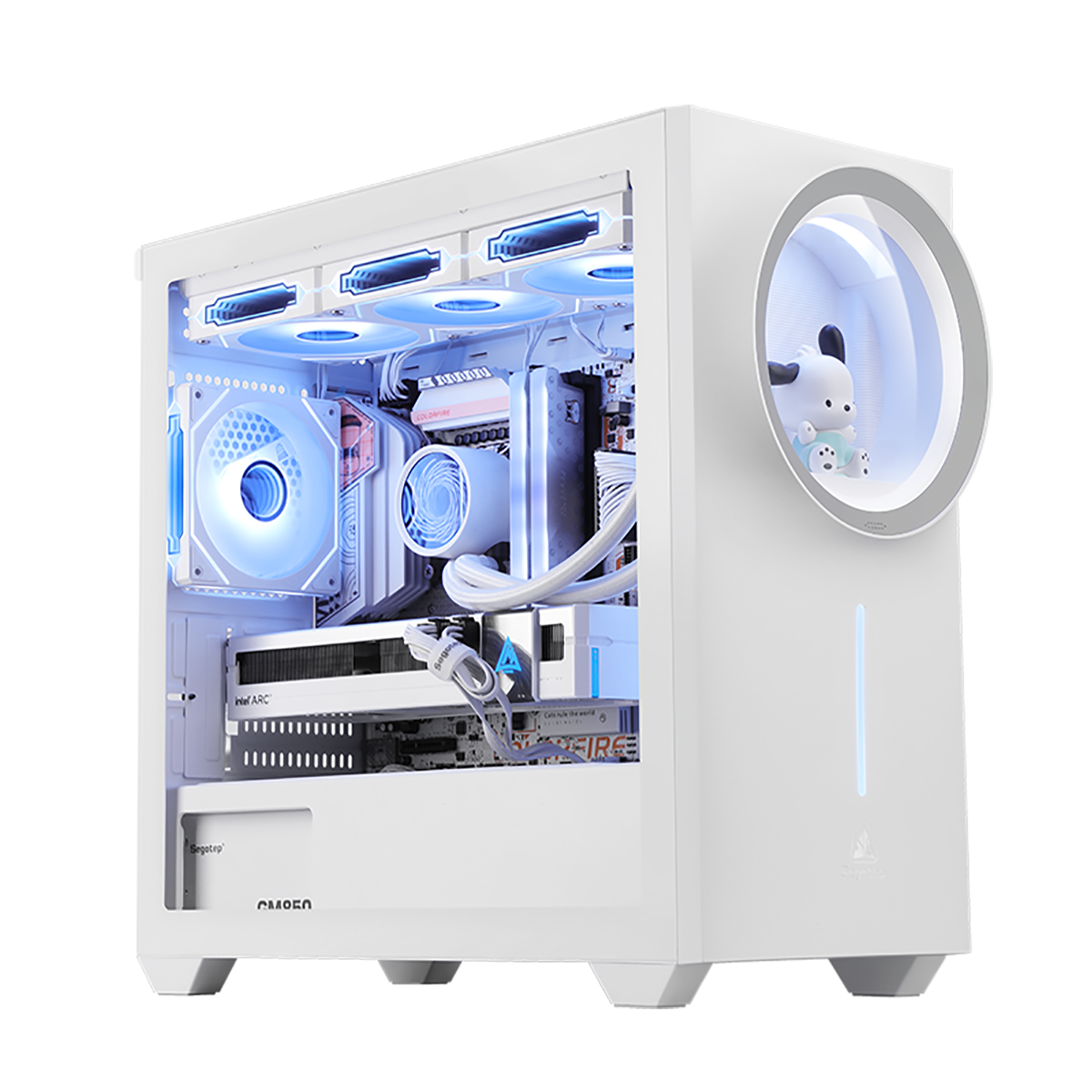 Segotep Nexus 1 次元艙1 MATX (白色)