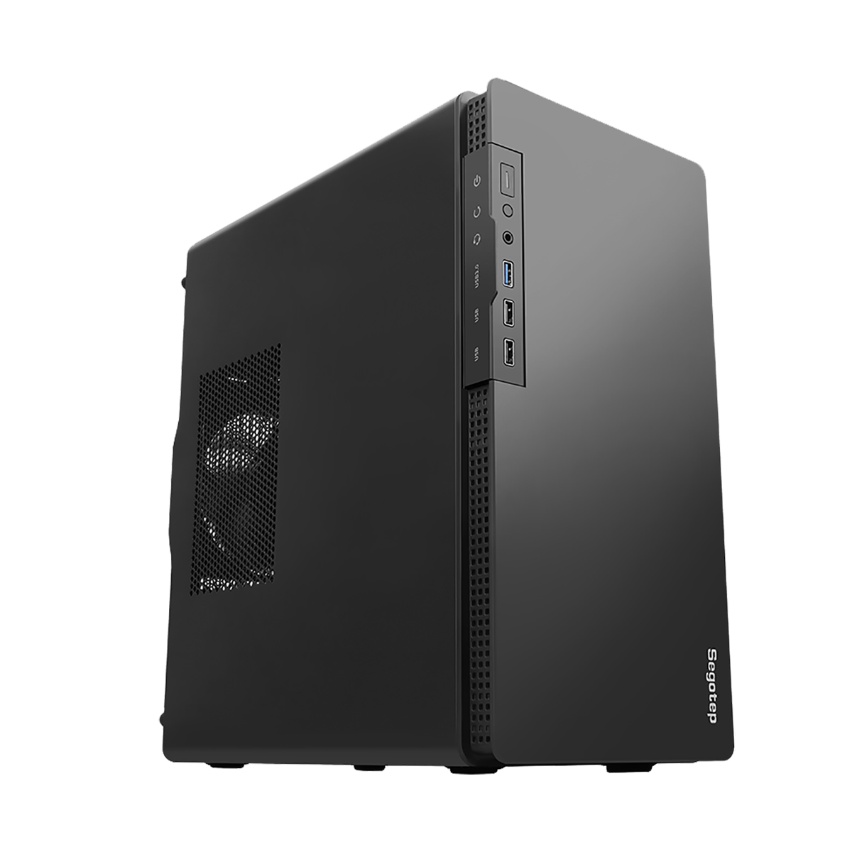 Segotep TH-01 添厚1 MATX (黑色辦公機箱)