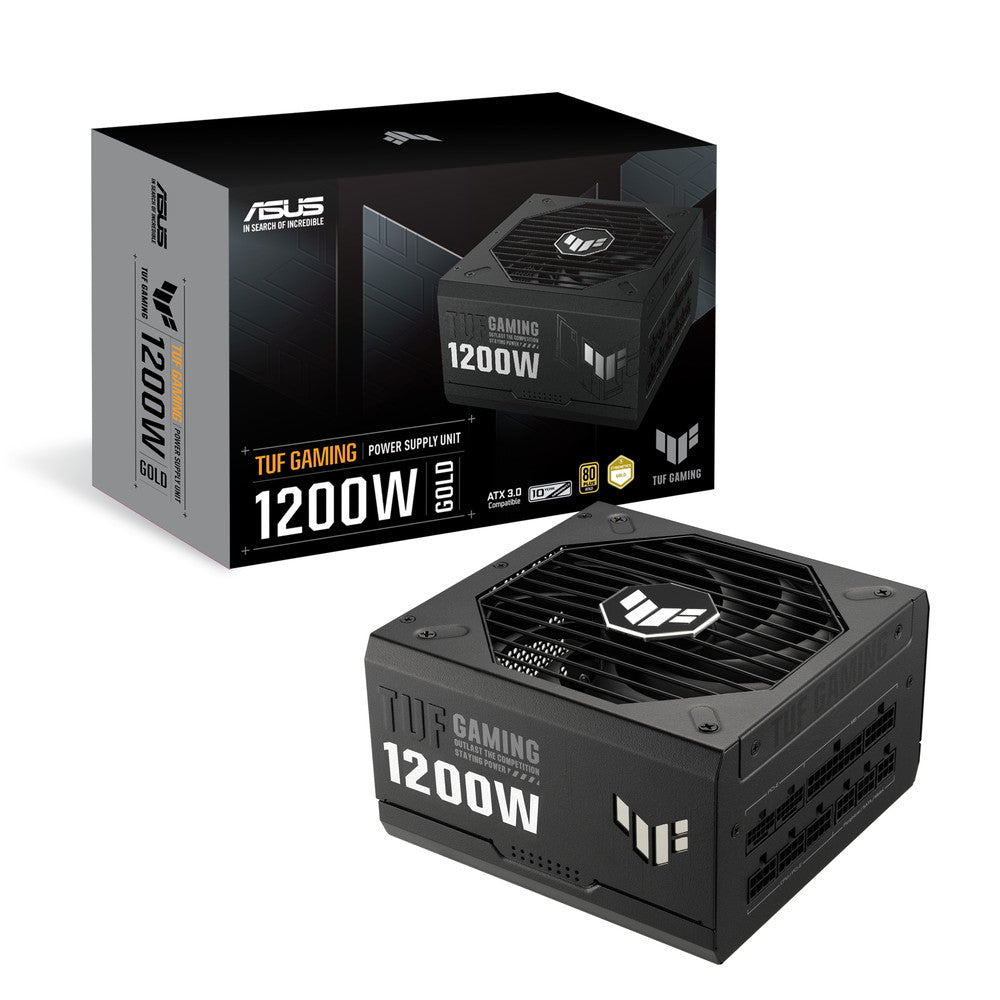 ASUS TUF Gaming PSU 電源供應器(黑色-1200W-80+ Gold-ATX3.0)