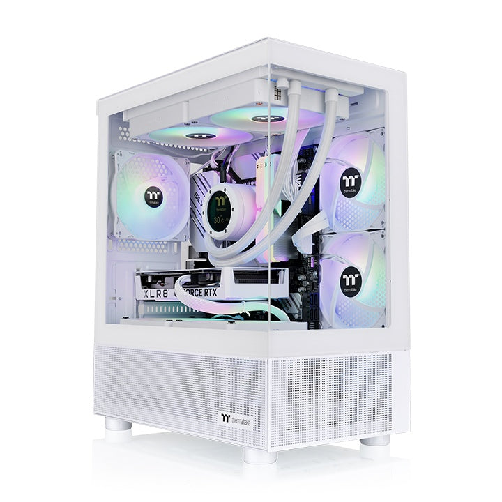 Thermaltake View 170 TG ARGB MATX機箱(白色)