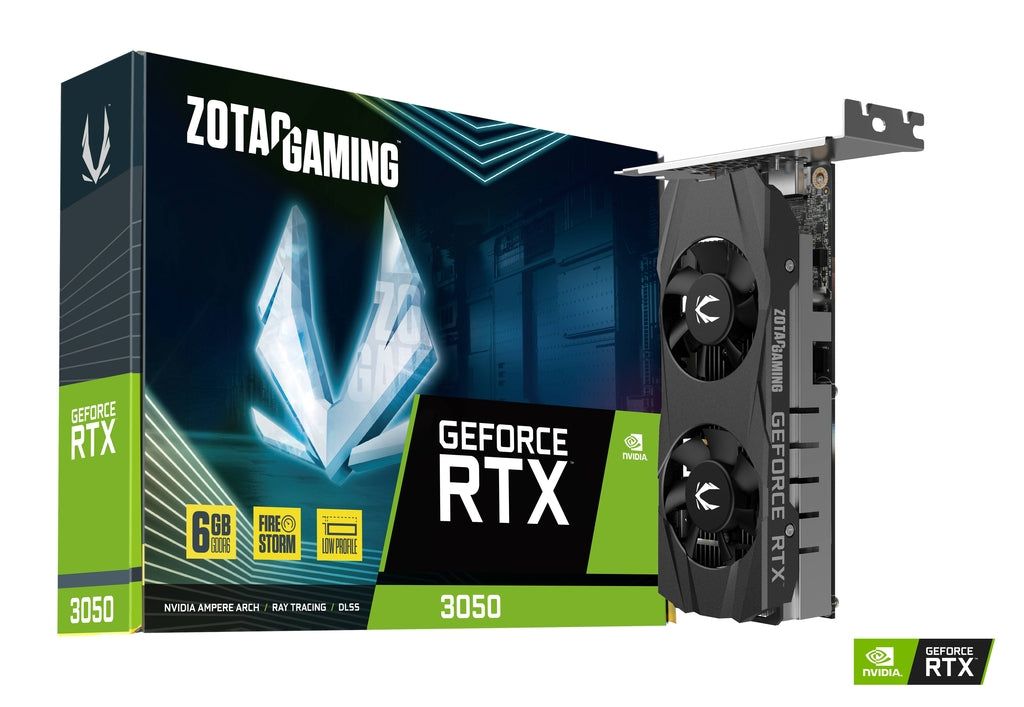 ZOTAC GAMING GeForce RTX 3050 6G LP 顯示卡